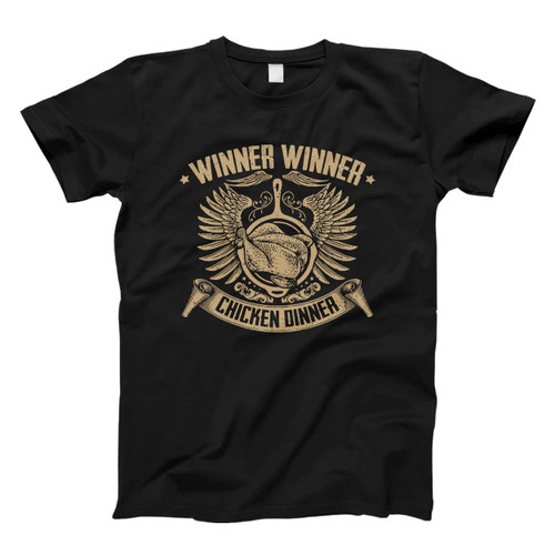 Pubg Game Winner Chicken Dinner Gaming Men T Shirt