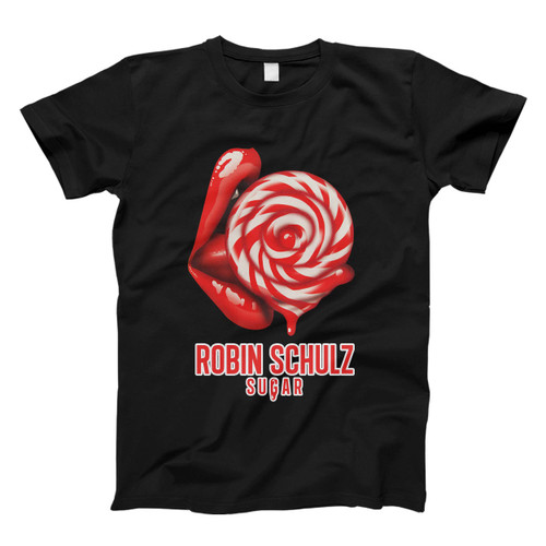 Robin Schulz Sugar Red Logo Men T Shirt