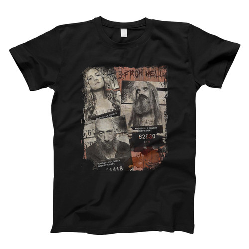 Rob Zombie Three From Hell Family Men T Shirt