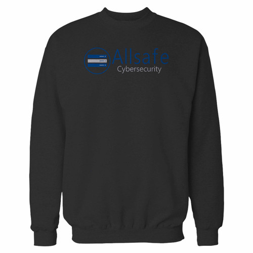 Your allsafe cybersecurity crewneck sweatshirt just got an update. This super comfortable and lighter weight crewneck will become your favorite go-to sweatshirt. The cozy spandex cuffs and waistband make this pill-resistant sweatshirt a fan favorite.And your group will look and feel their best in this premium ringspun cotton crew.