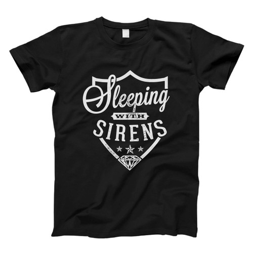 Sleeping With Sirens Diamond Logo Men T Shirt
