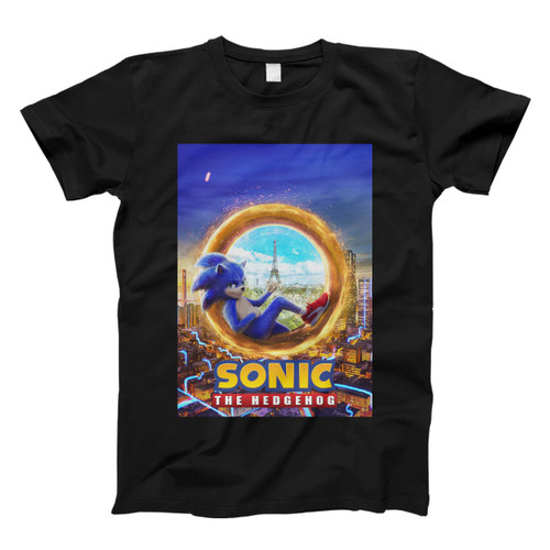 Sonic The Hedgehog Cover Men T Shirt
