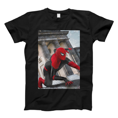 Spiderman On Action Men T Shirt