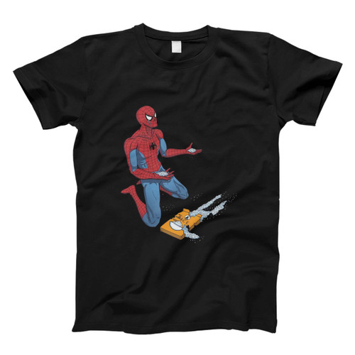 Spiderman The Uncle Ben Tragedy Men T Shirt