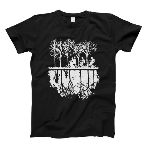 Stranger Things Silhouette Bike Men T Shirt