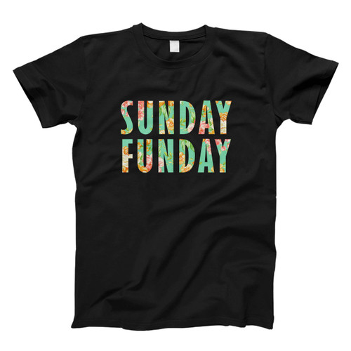 Sunday Funday Art Cover Men T Shirt