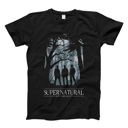 Supernatural Art Join The Hunt Winchester Brothers Men T Shirt