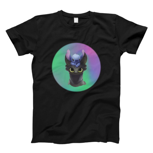 Toothless Dragon And Stitch Baby Men T Shirt