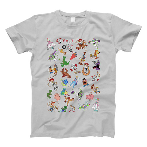 Toy Story 4 All Characters Men T Shirt