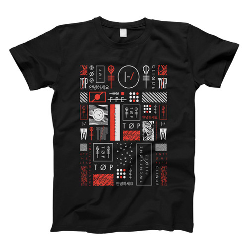 Twenty One Pilots Clique Collage Original Men T Shirt