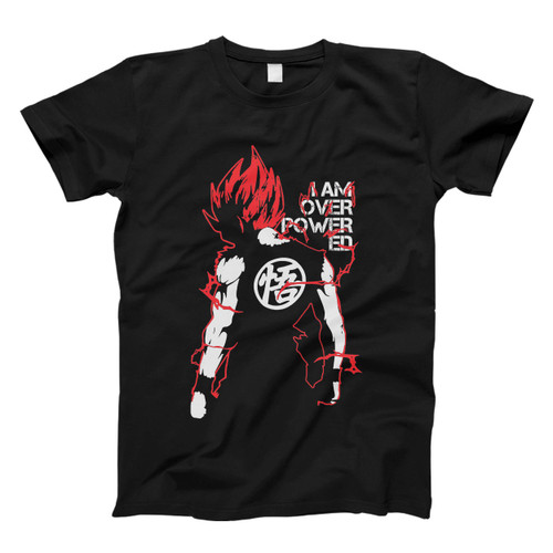 Vegeta Overpowered Super Saiyan Blue Men T Shirt