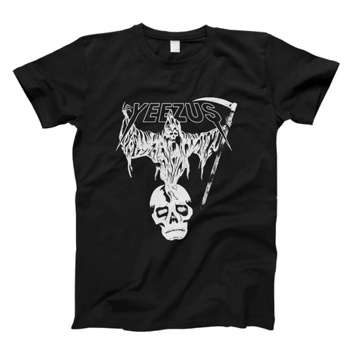 Yeezus Death Skull Men T Shirt