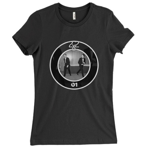 These are 2manydjs Round Cover Women T Shirt that are cute tied to the side or paired with a cardigan or jacket for a more styled look. So comfy and classic, they are sure to make your vacation extra magical.