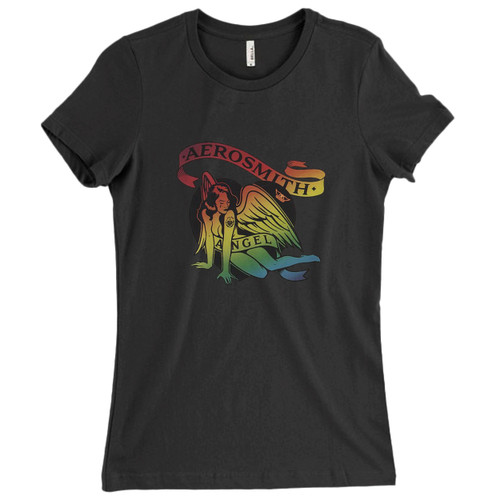 These are Aerosmith Angel In Dream Women T Shirt that are cute tied to the side or paired with a cardigan or jacket for a more styled look. So comfy and classic, they are sure to make your vacation extra magical.