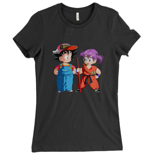 These are Arale And Son Goku Child Women T Shirt that are cute tied to the side or paired with a cardigan or jacket for a more styled look. So comfy and classic, they are sure to make your vacation extra magical. These are Arale And Son Goku Child Women T Shirt that are cute tied to the side or paired with a cardigan or jacket for a more styled look. So comfy and classic, they are sure to make your vacation extra magical.