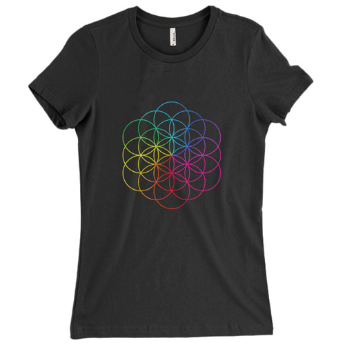 These are A Head Full Of Dreams Logo Colorize Women T Shirt that are cute tied to the side or paired with a cardigan or jacket for a more styled look. So comfy and classic, they are sure to make your vacation extra magical.