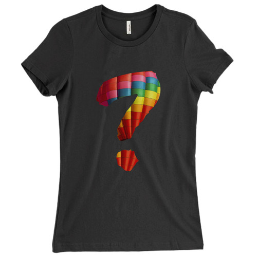 These are Balloon Question Sign Marker Women T Shirt that are cute tied to the side or paired with a cardigan or jacket for a more styled look. So comfy and classic, they are sure to make your vacation extra magical.