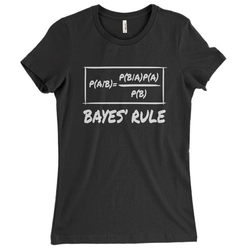 These are Bayes Rule Probability Algorithm Women T Shirt that are cute tied to the side or paired with a cardigan or jacket for a more styled look. So comfy and classic, they are sure to make your vacation extra magical.