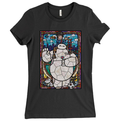 These are Baymax Big Hero Mozaic Women T Shirt that are cute tied to the side or paired with a cardigan or jacket for a more styled look. So comfy and classic, they are sure to make your vacation extra magical.