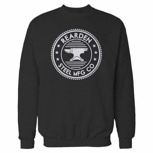 Your atlas shrugged rearden steel logo 2 crewneck sweatshirt just got an update. This super comfortable and lighter weight crewneck will become your favorite go-to sweatshirt. The cozy spandex cuffs and waistband make this pill-resistant sweatshirt a fan favorite.And your group will look and feel their best in this premium ringspun cotton crew.