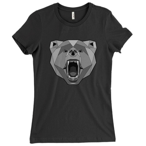 These are Bear Geometric Bear Grayscale Women T Shirt that are cute tied to the side or paired with a cardigan or jacket for a more styled look. So comfy and classic, they are sure to make your vacation extra magical.