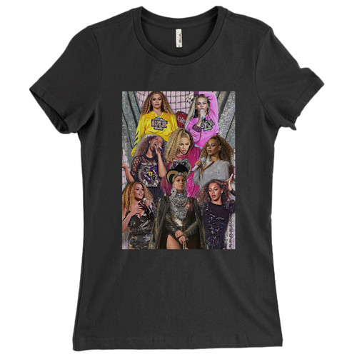 These are Beyonce Bak Queen Collage Women T Shirt that are cute tied to the side or paired with a cardigan or jacket for a more styled look. So comfy and classic, they are sure to make your vacation extra magical.
