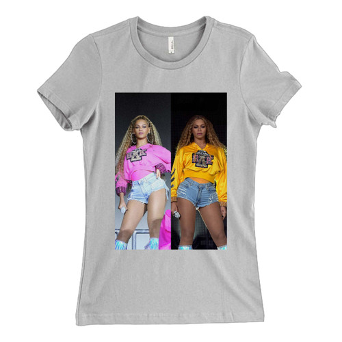 These are Beyonce Wear Bak Inspired Women T Shirt that are cute tied to the side or paired with a cardigan or jacket for a more styled look. So comfy and classic, they are sure to make your vacation extra magical.