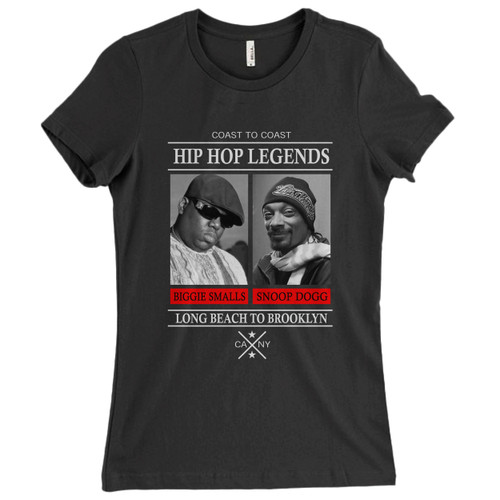 These are Biggie Smalls Snoop Dogg Legends Hip Hop Women T Shirt that are cute tied to the side or paired with a cardigan or jacket for a more styled look. So comfy and classic, they are sure to make your vacation extra magical.