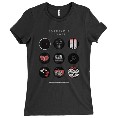 These are Blurryface Image On Real Women T Shirt that are cute tied to the side or paired with a cardigan or jacket for a more styled look. So comfy and classic, they are sure to make your vacation extra magical.