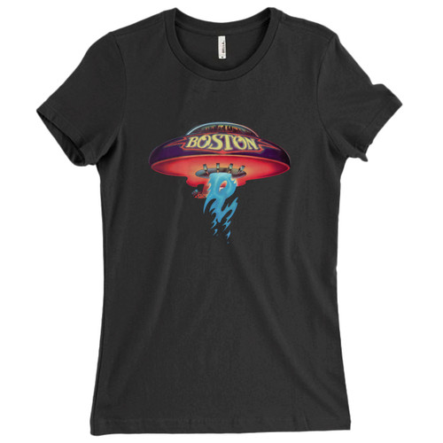 These are Boston Official Spaceship Women T Shirt that are cute tied to the side or paired with a cardigan or jacket for a more styled look. So comfy and classic, they are sure to make your vacation extra magical.