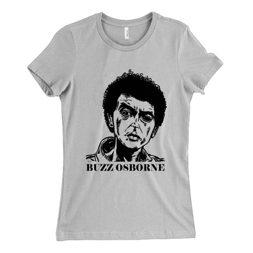 These are Buzz Osborne Illustrations Drawing Women T Shirt that are cute tied to the side or paired with a cardigan or jacket for a more styled look. So comfy and classic, they are sure to make your vacation extra magical.