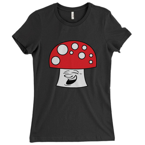 These are Cartoon Smile Mushroom Women T Shirt that are cute tied to the side or paired with a cardigan or jacket for a more styled look. So comfy and classic, they are sure to make your vacation extra magical.