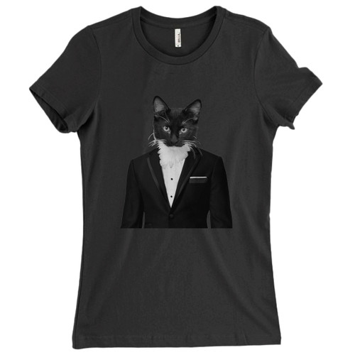 These are Cat Tuxedo Women T Shirt that are cute tied to the side or paired with a cardigan or jacket for a more styled look. So comfy and classic, they are sure to make your vacation extra magical.