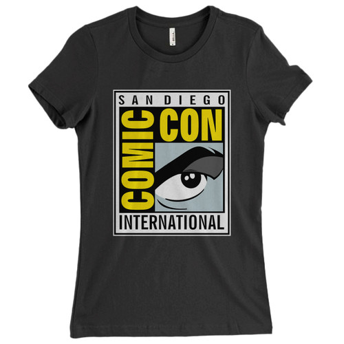 These are Comic Con International Poster Women T Shirt that are cute tied to the side or paired with a cardigan or jacket for a more styled look. So comfy and classic, they are sure to make your vacation extra magical.