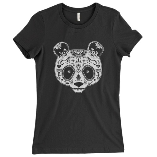These are Day Of The Dead Panda Women T Shirt that are cute tied to the side or paired with a cardigan or jacket for a more styled look. So comfy and classic, they are sure to make your vacation extra magical.