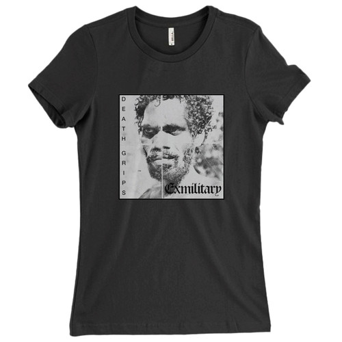 These are Death Grips Exmilitary Women T Shirt that are cute tied to the side or paired with a cardigan or jacket for a more styled look. So comfy and classic, they are sure to make your vacation extra magical.