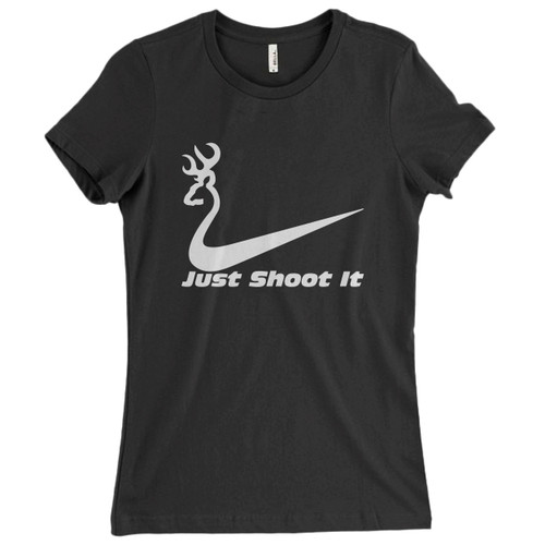 These are Deer Just Shoot It Women T Shirt that are cute tied to the side or paired with a cardigan or jacket for a more styled look. So comfy and classic, they are sure to make your vacation extra magical.