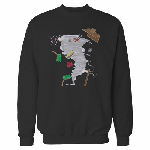 Your awesome tornado & storm chasing crewneck sweatshirt just got an update. This super comfortable and lighter weight crewneck will become your favorite go-to sweatshirt. The cozy spandex cuffs and waistband make this pill-resistant sweatshirt a fan favorite.And your group will look and feel their best in this premium ringspun cotton crew.