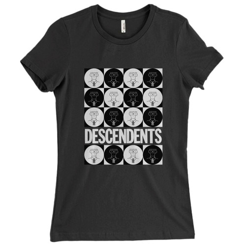 These are Descendents Mirror Mirror Women T Shirt that are cute tied to the side or paired with a cardigan or jacket for a more styled look. So comfy and classic, they are sure to make your vacation extra magical.
