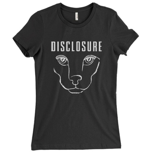 These are Disclosure Cat Face And Title Women T Shirt that are cute tied to the side or paired with a cardigan or jacket for a more styled look. So comfy and classic, they are sure to make your vacation extra magical.