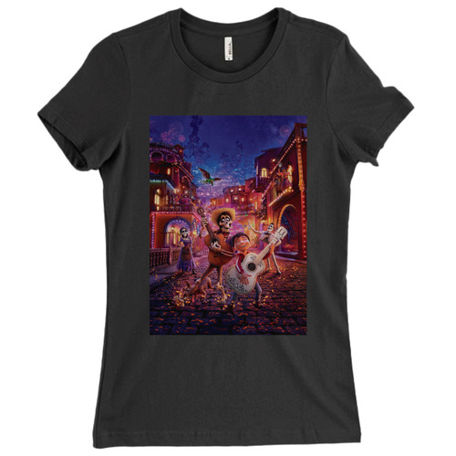 These are Disney Pixar Coco Epic Moments Women T Shirt that are cute tied to the side or paired with a cardigan or jacket for a more styled look. So comfy and classic, they are sure to make your vacation extra magical.