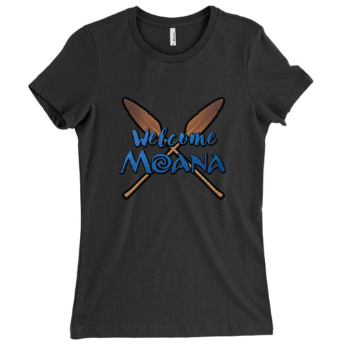 These are Disney Princess Welcome Moana Women T Shirt that are cute tied to the side or paired with a cardigan or jacket for a more styled look. So comfy and classic, they are sure to make your vacation extra magical.