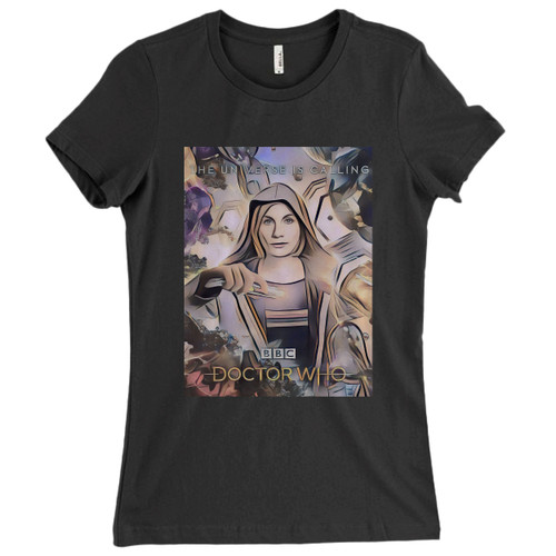 These are Doctor Who Poster Fan Art Women T Shirt that are cute tied to the side or paired with a cardigan or jacket for a more styled look. So comfy and classic, they are sure to make your vacation extra magical.