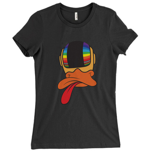 These are Donald Duck Discodhelic Women T Shirt that are cute tied to the side or paired with a cardigan or jacket for a more styled look. So comfy and classic, they are sure to make your vacation extra magical.