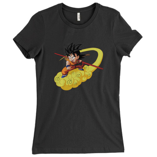These are Dragon Ball Son Goku Fly Whis Women T Shirt that are cute tied to the side or paired with a cardigan or jacket for a more styled look. So comfy and classic, they are sure to make your vacation extra magical.