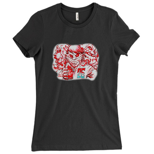 These are Dr Pepper Mayonaise Red Blues Women T Shirt that are cute tied to the side or paired with a cardigan or jacket for a more styled look. So comfy and classic, they are sure to make your vacation extra magical.