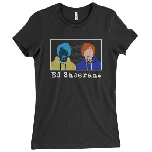These are Ed Sheeran Double Connection Women T Shirt that are cute tied to the side or paired with a cardigan or jacket for a more styled look. So comfy and classic, they are sure to make your vacation extra magical.