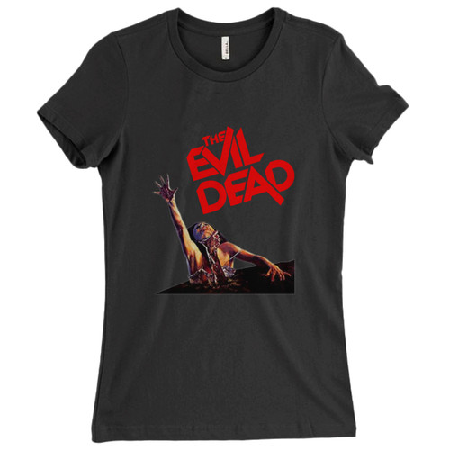These are Evil Dead Cult Movie Women T Shirt that are cute tied to the side or paired with a cardigan or jacket for a more styled look. So comfy and classic, they are sure to make your vacation extra magical.