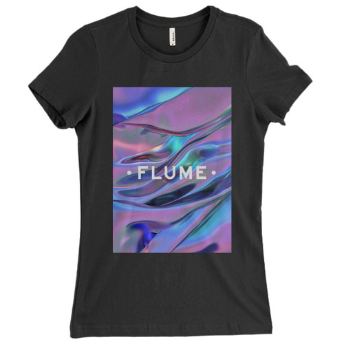These are Flume Chrome Art Women T Shirt that are cute tied to the side or paired with a cardigan or jacket for a more styled look. So comfy and classic, they are sure to make your vacation extra magical.
