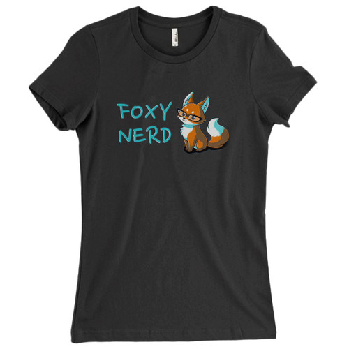 These are Foxy Nerd Women T Shirt that are cute tied to the side or paired with a cardigan or jacket for a more styled look. So comfy and classic, they are sure to make your vacation extra magical.